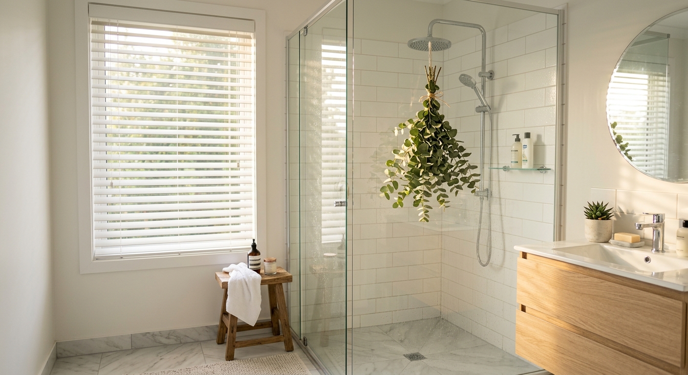 Peaceful morning ritual